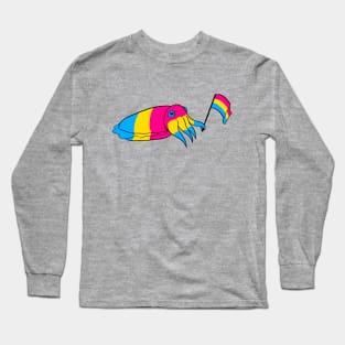 Cuttlefish Pride - Pansexual Variant Long Sleeve T-Shirt